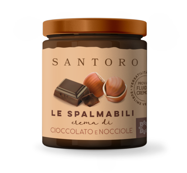 Santoro - Crema spalmabile di cioccolato e nocciole