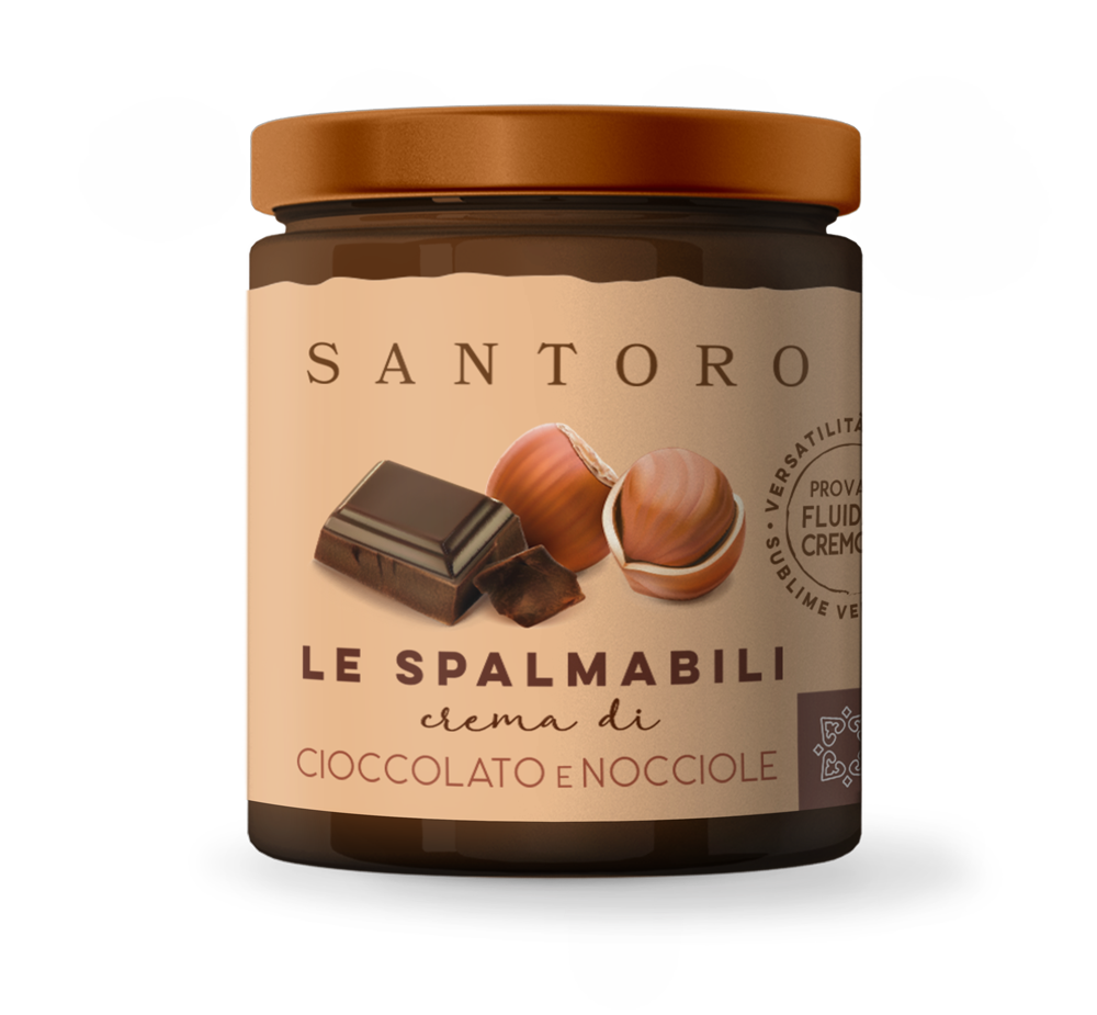 Crema spalmabile di cioccolato e nocciole