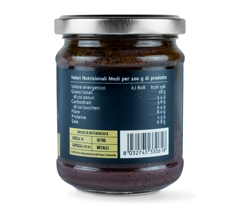 Santoro - Patè di olive nere