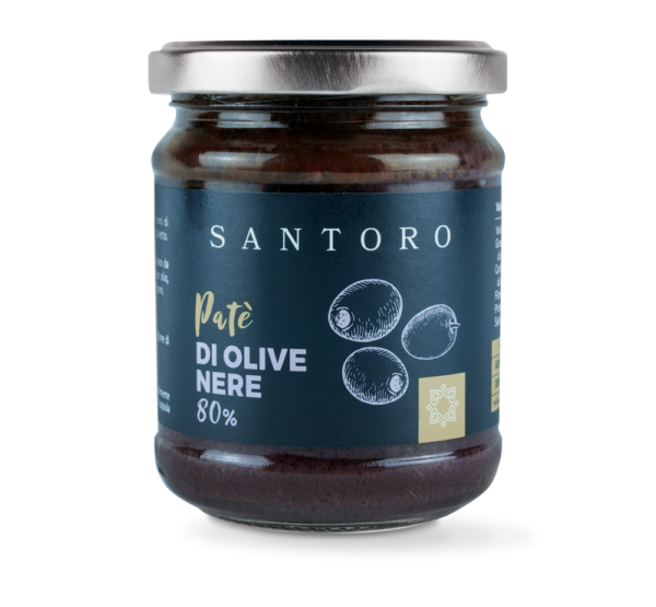 pate-olive-nere Santoro - Patè di olive nere