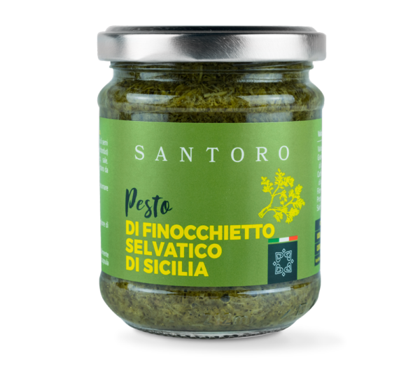 pesto-finocchietto-selvatico Santoro - Pesto di finocchietto selvatico di Sicilia